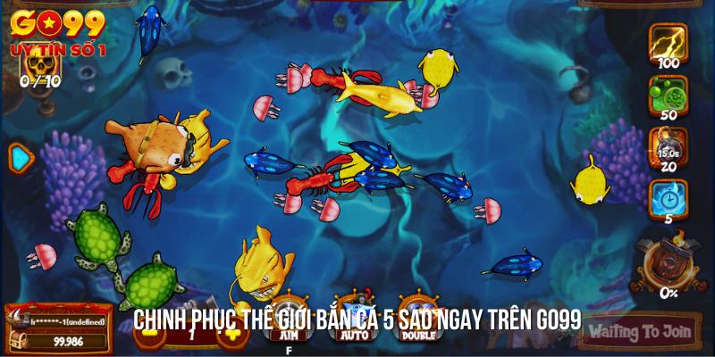 Bắn Cá 5 Sao - Chinh Phục Đại Dương, Nhận Thưởng Hấp Dẫn 6 Hóa thân thành thợ săn đại dương trong bắn cá 5 sao
