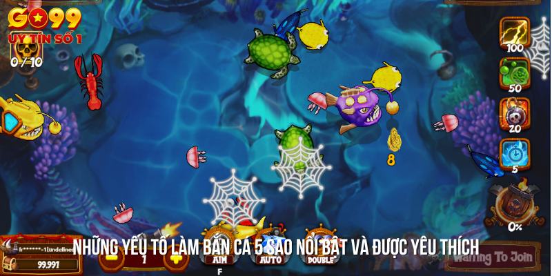Bắn Cá 5 Sao - Chinh Phục Đại Dương, Nhận Thưởng Hấp Dẫn 7 Lý do khiến game Bắn Cá 5 Sao chiếm trọn tình cảm người chơi
