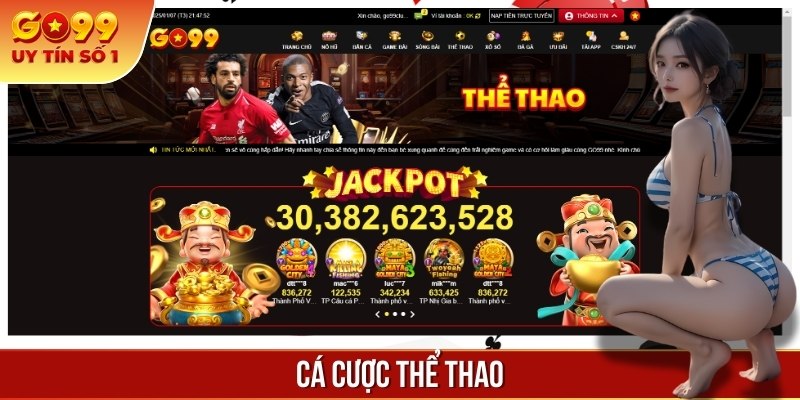 Cá cược thể thao là sản phẩm chủ đạo HOT nhất tại đây